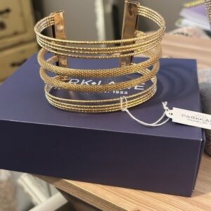 Goldie Bracelet by Park Lane NWT.  Gold matte cuff
